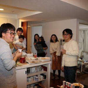 酒井先生のホームパーティーにて（３）