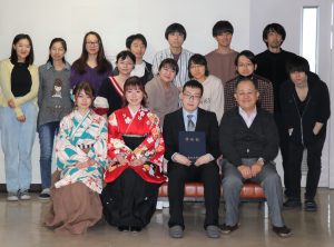 超然さん、神さん、寒河江さん 卒業おめでとう！