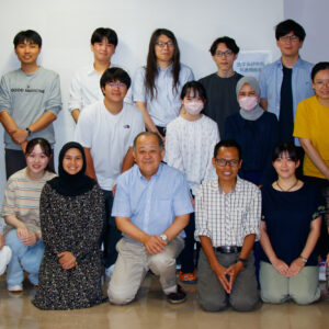 エコ・フジ・アリヤント先生が日本学生支援機構「帰国外国人留学生短期研究制度」の一環で来仙してくれました。