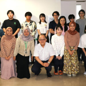 Regita Galuh Parvatiさん　インドネシアの協定校から基礎研究実習で2週間酒井研で交流を深めました